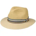 Stetson Romaro Toyo Traveller Strohhut UV-Schutz 40+ Damen und Herren Frühling Sommer beige XXL (62-63 cm)