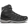 Lowa Wander-Travelschuhe Innox Pro Mid GTX (All-Terrain, Synthetik/Textil, wasserdicht) schwarz/grau Herren