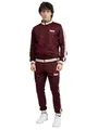 Lonsdale Herren Trainingsanzug schmale Passform ASHWELL XL, Oxblood/Ecru