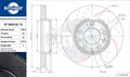 ROTINGER 2x Bremsscheibe vorne Ø282.7mm passend für Mazda 6 Station Wagon GY