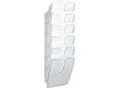 Durable Prospektspender Flexiplus 6, 6 Spender, A4, hoch, transparent