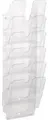 Durable FLEXIPLUS 6 A4 1700008401 Prospekthalter Transparent DIN A4 Anzahl der Fächer 6 1 St. (B x H x T) 247 x 1080 x 100 mm