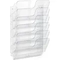 Durable Flexiplus 6 A4 Wanddisplay 6 Fächer transparent