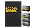 Anker Balkonkraftwerk 9000W Anker SOLIX Solarbank Power Dock mit Solarbank 3 Pro Speicher, (Power Dock und 18x 500Wp Solarmodule im Lieferumfang enthalten), Speicher mit integriertem Wechselrichter, All-in-One 2,68kWh Akku