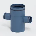 Poloplast Doppelabzweig POLO-KAL XS DN110/50, 87 Grad