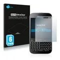 6x Schutzfolie für Blackberry Classic Q20 Display Schutz Folie