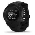 Garmin Instinct Tactical Edition 45mm schwarz am Silikonarmband schwarz