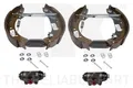 NK Bremsensatz, Trommelbremse 449957203 für RENAULT