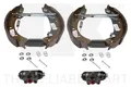 Bremsbackensatz NK 449957203 für RENAULT LAGUNA 1 B56A B56S B56Z 16V B563 B564