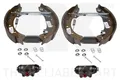 NK 449957203 Bremsbackensatz für RENAULT Bremsanlage hinten 449957203
