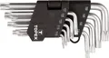 TOPEX torx set short t10-t50, crv stahl