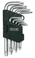 5902062371409 KLUCZE TORX 9 SZTUK  T10-T50MM TOPEX