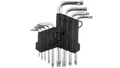 5902062371409 Klucze Torx krótkie T10-T50 stal CrV (zestaw 9 szt.) 35D960 TOPEX