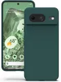 Handyhülle für Google Pixel 8, Silikon, 1mm Kamera Schutz, Grün