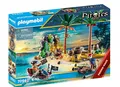 PLAYMOBIL Piratenschatzinsel mit Skelett 70962 Ruderboot kanone NEU