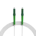 nexinex - 15m weißes Glasfaserkabel LC/APC auf LC/APC Patchkabel | Kompatibel mit Telekom, Vodafone, 1&1, Fritzbox, etc. | LWL Simplex Singlemode OS2 FTTH Glasfaser Lichtwellenleiter Kabel