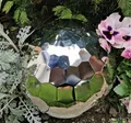 Dekokugel Diamond 25 cm Edelstahl poliert Kugel Dekorationskugel Gartenkugel