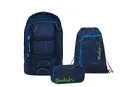 Satch Schulrucksack-Set PACK Blue Tech 3-teilig, Kollektion 2025