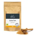Ceylon Zimt BIO, gemahlen, Rohkostqualität, 100% echtes Zimt direkt und erntefrisch vom Gewürzgarten, Pulver 250g - Pfefferdieb®