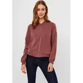 Vero Moda Bomberjacke VMCOCO L/S BOMBER NOOS in modisch kurzer Form, mit Stretch rosa S (36)