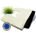 axion® Moorkissen 36 x 28 cm für den Nacken mit Baumwollhülle
