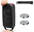 mt-key Auto Klapp Schlüssel 2 Tasten + HU44 Rohling + 2X passende CR2025 Knopfzelle, CR2025 (3 V), für Mercedes Benz W168 Chrysler 96-04 Funk Fernbedienung