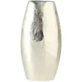 Boltze Home Vase, Silber, Metall, 22 cm, Dekoration, Vasen, Metallvasen