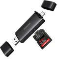 Adapter SD / microSD Kartenleser für USB 3.0 und USB-C Ugreen Schwarz