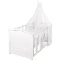 Roba Komplettbettset, Weiß, Textil, Tiere, 70x140 cm, Babymöbel, Babybetten, Beistellbetten