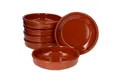 MamboCat Tapas-Schale 6er Set Cazuela Ton-Schale Bruno Ø 20cm Größe L Mittelalter, Ton