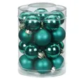 MAGIC by Inge Christbaumschmuck, Weihnachtskugeln Glas 3cm, 20 Stück
