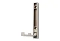 SO-TECH® Klapphaken Garderobenhaken VALVOLE 12 x 1,6 cm, (1-St), Edelstahloptik inklusive Befestigungsschrauben