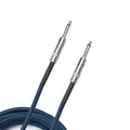 D'ADDARIO Instrumentenkabel "Braided" Blau, 4,5m