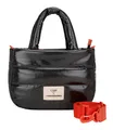 Unio Hamburg x Les Visionnaires Lacquer Unio Cortina S Handtasche Black Neu