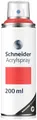 Schneider Paint-It 030 Supreme DIY Acryllack (hochdeckende Sprühfarbe, UV-beständig, 200 ml, Acrylspray für fast alle Untergründe) red matt