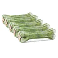 DOGBOSS 100% Natur Kauknochen Hundeknochen, Rinderhaut mit Dental Salbei 5 Stück 17 cm