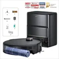 MOVA Z60 Ultra Roller Complete Saugroboter 28.000 Pa, HydroForceTM Hochdruck-Wischen, AutoShieldTM Teppichschutz, StepMasterTM 2.0, FlexScopeTM... - Schwarz
