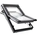 Roto Schwingfenster Konfigurator Designo R6 K200 Kunststoff Aluminium Dachfenster, Anti-Tau-Beschichtung, 134x98 cm (13/9),3-fach Verglasung,besser (Uw 0,9)