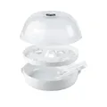 NUK Express Sterilisator 1000W für 4 Flaschen Transparent