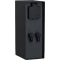 Paulmann Steckdosensäule Plug & Shine Rio IP44 Anthrazit