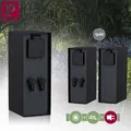 Paulmann Plug&Shine Steckdosensäule Rio 2x230V Stecker 2x24V für Pulg&Shine IP44