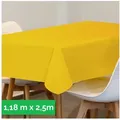 Sensalux Tischdecke Tischdecke aus stoffähnlichem Vlies, Öko-Tex 100 gelb 118 cm x 250 cm