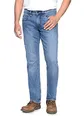 Phoenix Denim Big Herren 5-Pocket-Jeans Straight Fit Denim/Jeans clean wash gerade lang