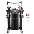 VEVOR Druckbehälter 20L Stahl Drucktank mit Rolle EU/AU Schnellkupplungen