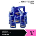 Mannol Hypoid Gear Oil Getriebeöl 80W-90 GL-4/GL-5 LS 4+4 Liter = 8 Liter
