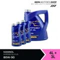 Mannol Hypoid Gear Oil Getriebeöl 80W-90 GL-4/GL-5 LS 4+3 Liter = 7 Liter