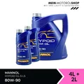 Mannol Hypoid Gear Oil Getriebeöl 80W-90 GL-4/GL-5 LS 4+2 Liter = 6 Liter