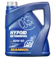 Getriebeöl 80W-90 MANNOL Hypoid Getriebe Öl API GL-5 Achsöl Öl 80W90 GL5 4 Liter