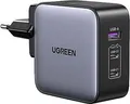Ugreen 65W Fast Wall Charger, USB-A & 2 x USB-C Black (6941876255313)