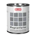 OELLERS extra starke Magnetfarbe grau 750 ml, für innen, geeignet für Holz, Metall, Wände und Kinderzimmer